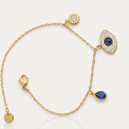 EVIL EYE CHARM BRACELET