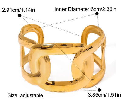 ZAHRA LINK CUFF