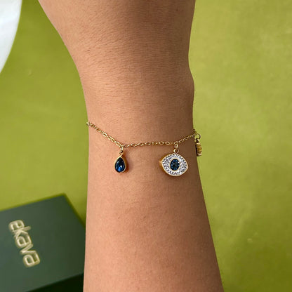 EVIL EYE CHARM BRACELET