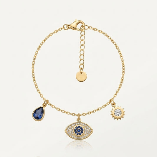 EVIL EYE CHARM BRACELET