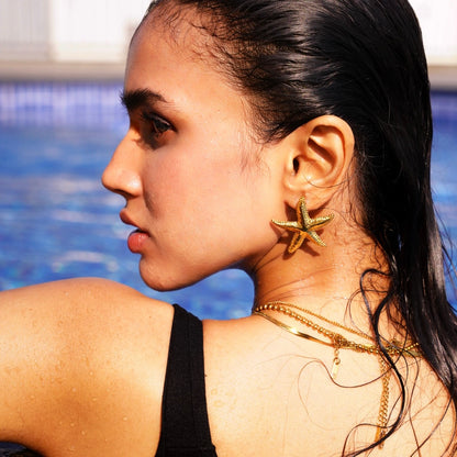 STAR FISH EARRING